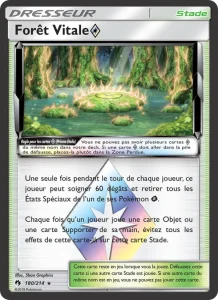 Carte Pokemon Forêt Vitale ◇ 180/214 Tonnerre Perdu