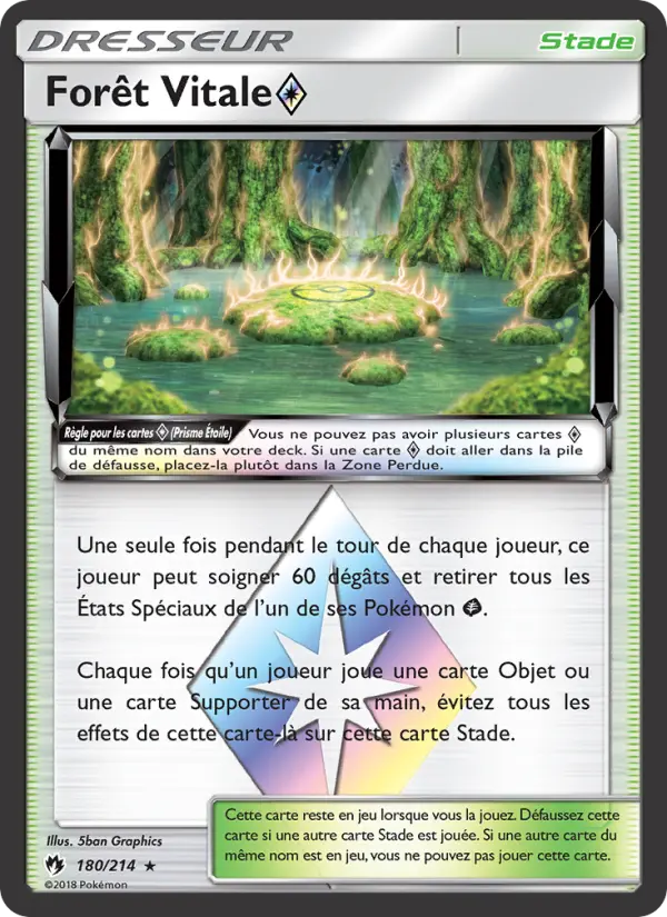 Scan HD carte Pokémon Forêt Vitale ◇ 180/214 — Tonnerre Perdu