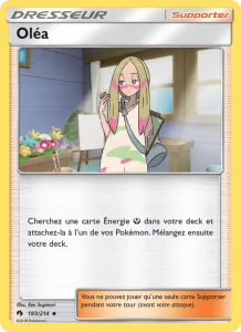 Carte Pokemon Oléa 183/214 Tonnerre Perdu