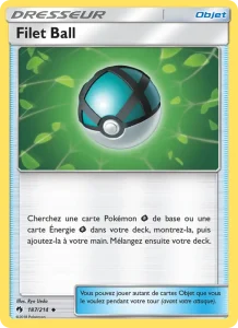 Carte Pokemon Filet Ball 187/214 Tonnerre Perdu
