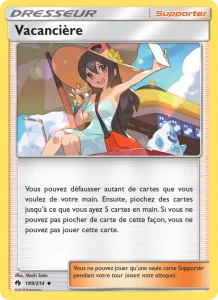 Carte Pokemon Vacancière 189/214 Tonnerre Perdu