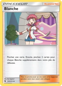 Carte Pokemon Blanche 193/214 Tonnerre Perdu