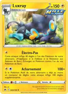 Carte Pokemon Luxray 043/159 Zénith Suprême