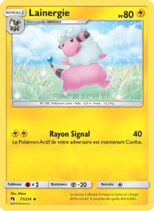 Carte Pokemon Lainergie 77/214 Tonnerre Perdu