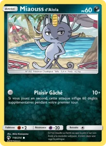 Miaouss d’Alola 118 — Tonnerre Perdu