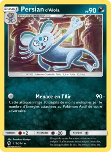 Persian d’Alola 119 — Tonnerre Perdu