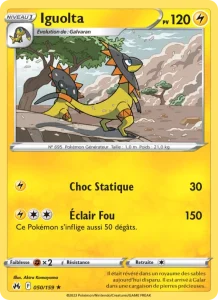 Carte Pokemon Iguolta 050/159 Zénith Suprême
