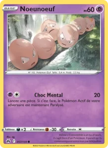 Carte Pokemon Noeunoeuf 057/159 Zénith Suprême
