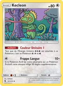 Kecleon 161 — Tonnerre Perdu