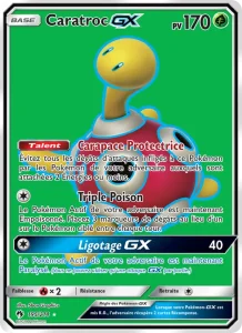 Carte Pokemon Caratroc GX 195/214 Tonnerre Perdu