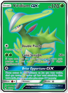 Carte Pokemon Viridium GX 197/214 Tonnerre Perdu