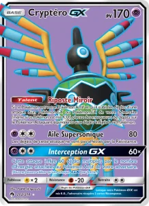 Carte Pokemon Cryptéro GX 202/214 Tonnerre Perdu