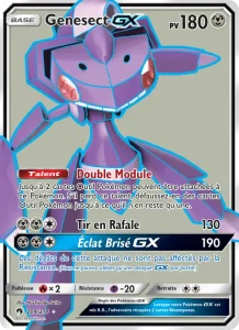 Carte Pokemon Genesect GX 204/214 Tonnerre Perdu