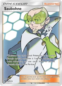 Carte Pokemon Saubohne 208/214 Tonnerre Perdu
