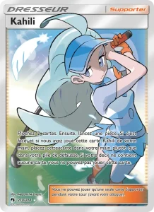 Carte Pokemon Kahili 210/214 Tonnerre Perdu