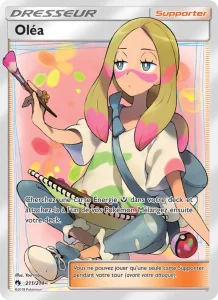 Carte Pokemon Oléa 211/214 Tonnerre Perdu