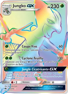 Carte Pokemon Jungko GX 216/214 Tonnerre Perdu