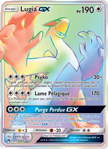 Carte Pokémon Lugia GX 227 Tonnerre Perdu