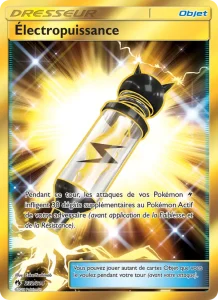 Carte Pokemon Électropuissance 232/214 Tonnerre Perdu