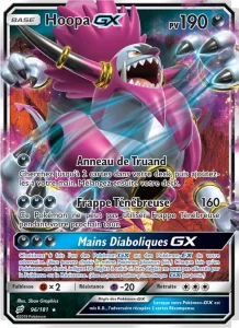 Carte Pokemon Hoopa GX 96/181 Duo de Choc