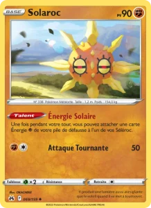 Carte Pokemon Solaroc 069/159 Zénith Suprême