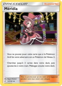 Carte Pokemon Méridia 137/181 Duo de Choc