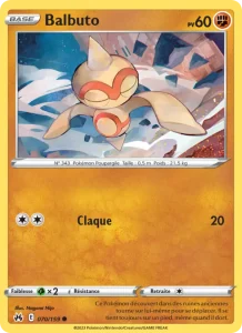 Carte Pokemon Balbuto 070/159 Zénith Suprême