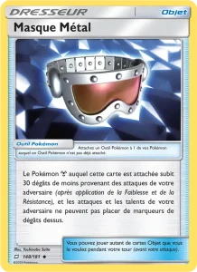 Carte Pokemon Masque Métal 148/181 Duo de Choc
