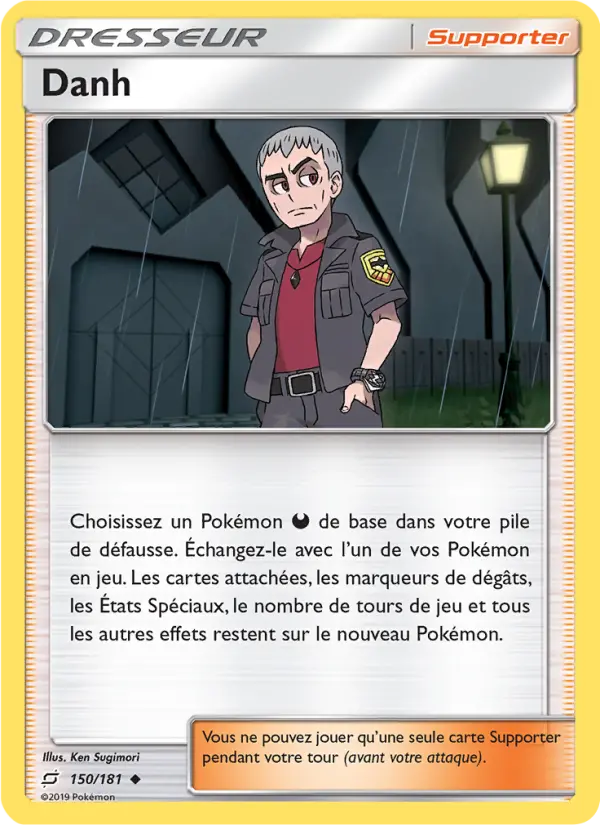 Scan HD carte Pokémon Danh 150/181 — Duo de Choc