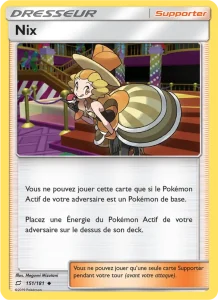 Carte Pokemon Nix 151/181 Duo de Choc