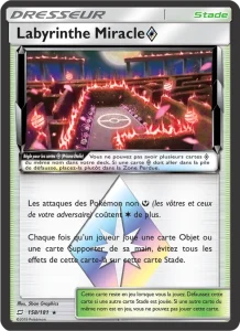 Carte Pokemon Labyrinthe Miracle ◇ 158/181 Duo de Choc
