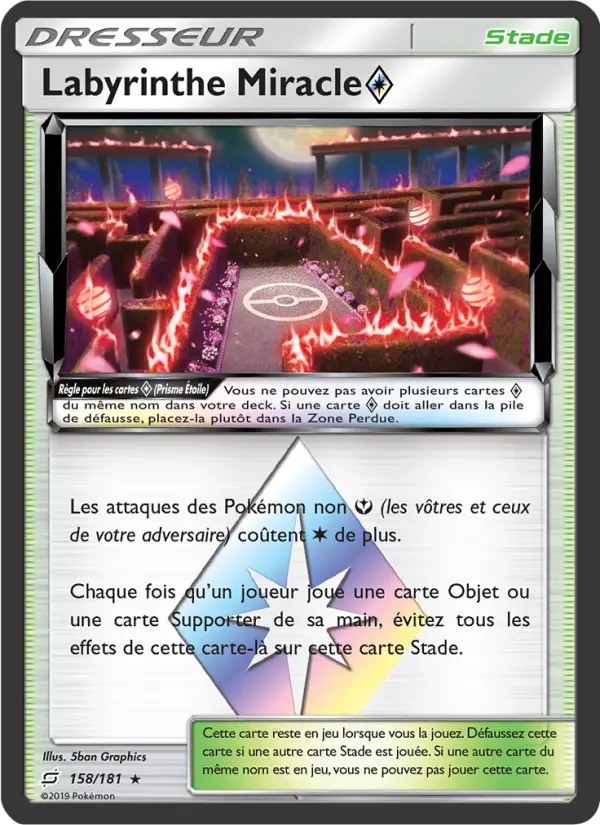 Scan HD carte Pokémon Labyrinthe Miracle ◇ 158/181 — Duo de Choc