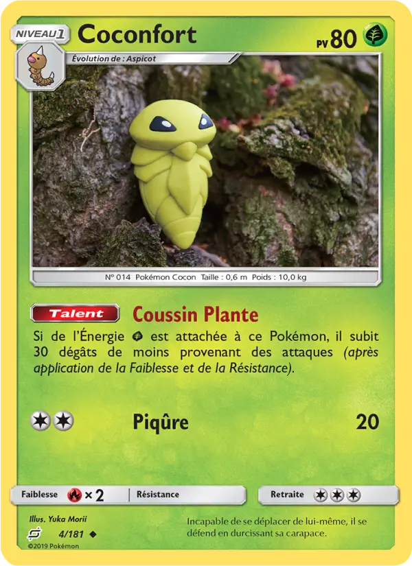 Scan HD carte Pokémon Coconfort 4/181 — Duo de Choc