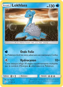 Carte Pokemon Lokhlass 31/181 Duo de Choc
