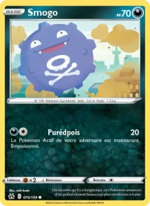 Carte Pokemon Smogo 075/159 Zénith Suprême