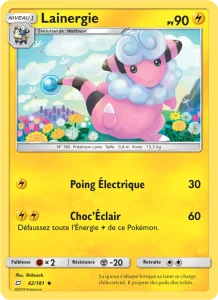 Carte Pokemon Lainergie 42/181 Duo de Choc