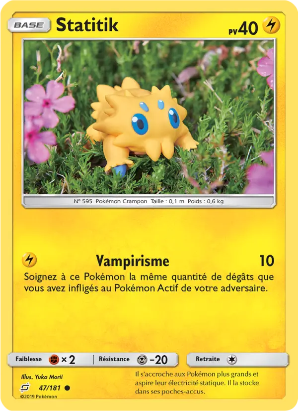 Scan HD carte Pokémon Statitik 47/181 — Duo de Choc