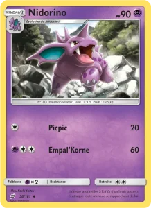 Nidorino 58 — Duo de Choc