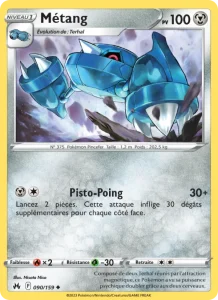 Carte Pokemon Métang 090/159 Zénith Suprême