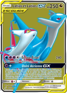 Carte Pokemon Latias et Latios GX 169/181 Duo de Choc