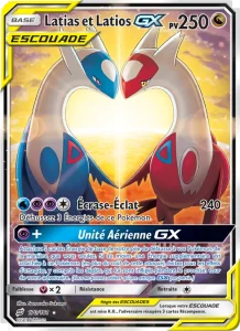 Carte Pokémon Latias et Latios GX 170 Duo de Choc