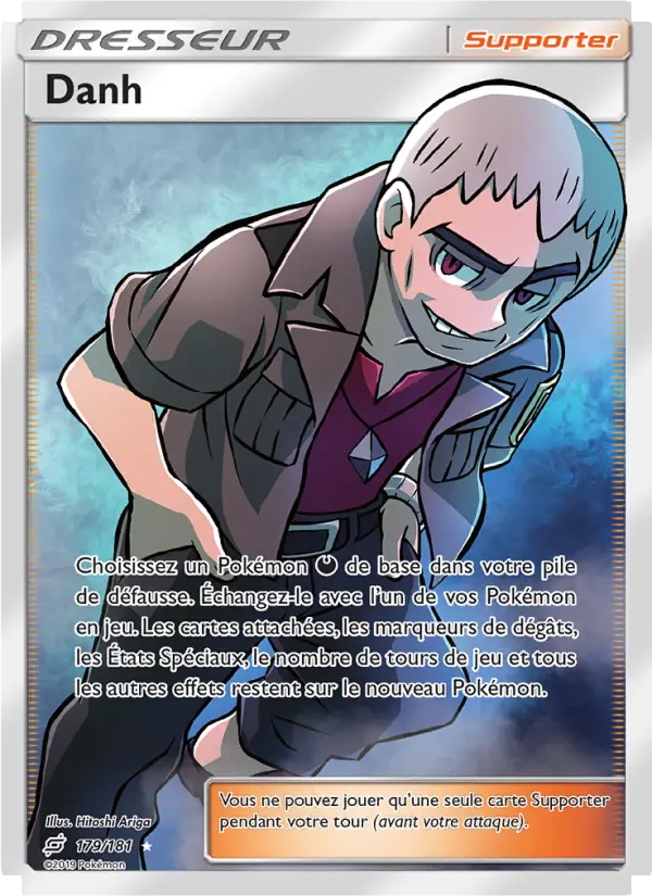 Scan HD carte Pokémon Danh 179/181 — Duo de Choc