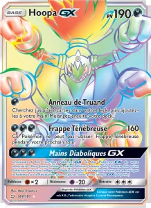 Carte Pokemon Hoopa GX 187/181 Duo de Choc