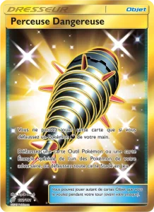 Carte Pokemon Perceuse Dangereuse 192/181 Duo de Choc