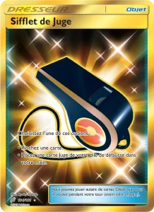 Carte Pokemon Sifflet de Juge 194/181 Duo de Choc