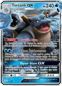 Carte Pokemon Tortank GX 35/214 Alliance Infaillible