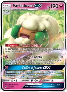 Carte Pokemon Farfaduvet GX 140/214 Alliance Infaillible