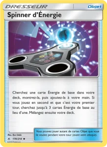 Carte Pokemon Spinner d’Énergie 170/214 Alliance Infaillible
