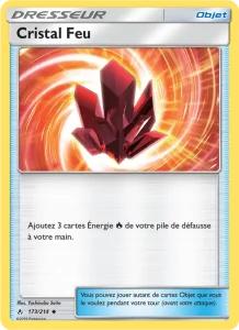 Carte Pokemon Cristal Feu 173/214 Alliance Infaillible