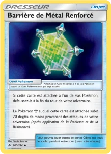 Carte Pokemon Barrière de Métal Renforcé 180/214 Alliance Infaillible